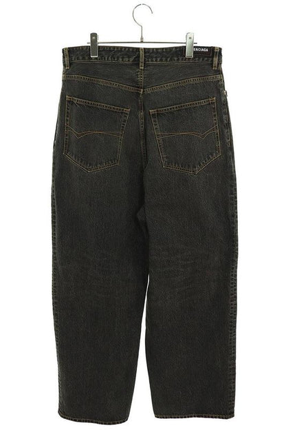 Balenciaga 24SS 745213 Tbp47 Washed Baggy Denim Pants Men's M