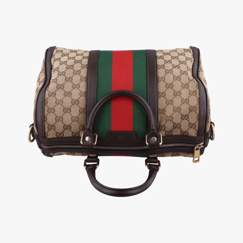 Guccisherry Line Multicolor Canvas And Leather 247205 A010185907