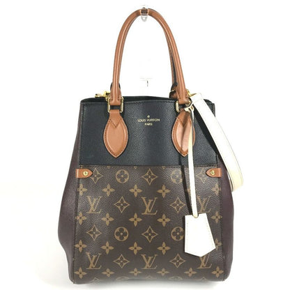 Louis Vuitton Handbag Fold Tote MM M45409 Monogram Canvas Brown