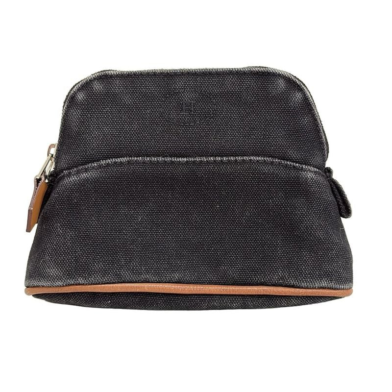 Hermes Pouch Bolide Pouch 15 Black Leather