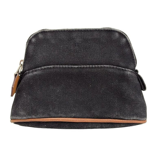 Hermes Pouch Bolide Pouch 15 Black Leather