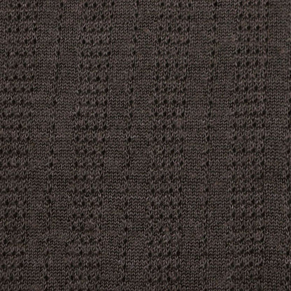 Hermes 21SS Linen Silk Bottle Neck Light Hand Summer Knit Cut And Sewn Dark