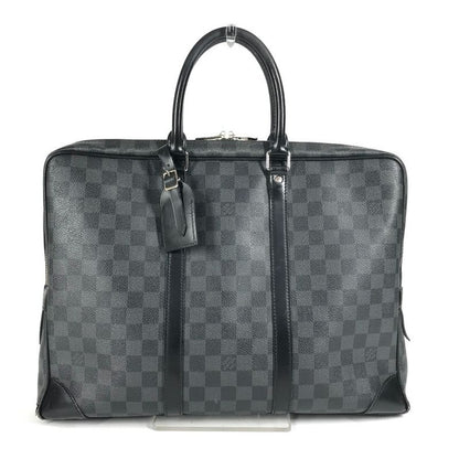 Louis Vuitton Business Bag Porte Documents Voyage PDV N41125 Damier Graphite