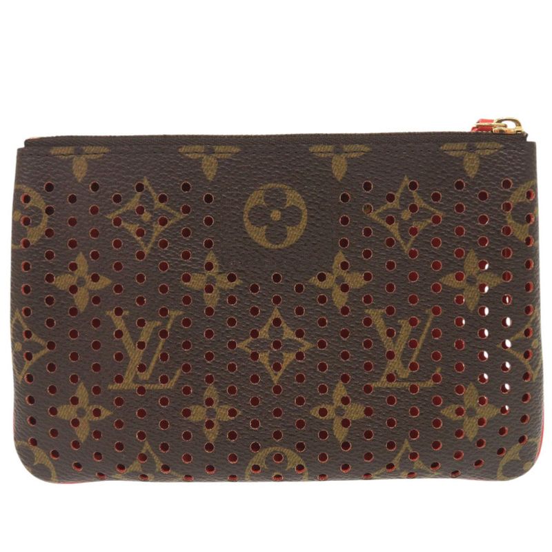 Louis Vuitton Pochette Platte Monogram Perfot M95187 Oranger Pouch LV 0280