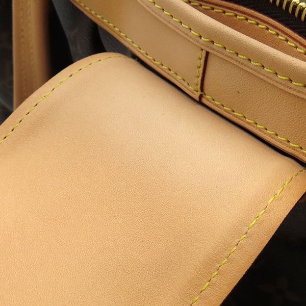 Louis Vuitton Tote Bag Boesi MM Monogram Canvas Monogram Gold Hardware Brown