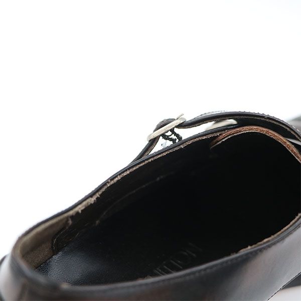 Louis Vuitton Double Monk Strap Shoes Business Size 8 Mens Leather