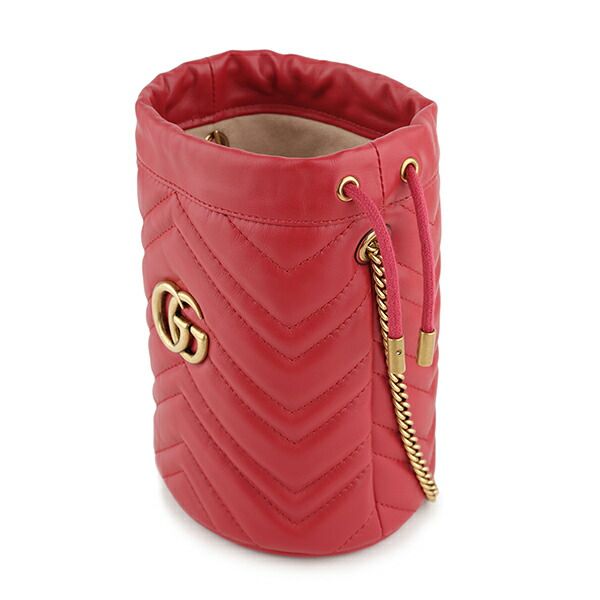 Gucci Shoulder Bag GG Marmont Red