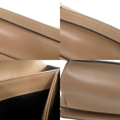 Loewe Barcelona Leather Beige Shoulder Bag 0242 Loewe