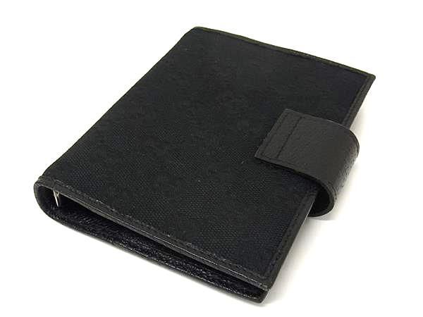 Gucci GG Pattern GG Canvas X Leather 6-hole Notebook Cabas Schedule