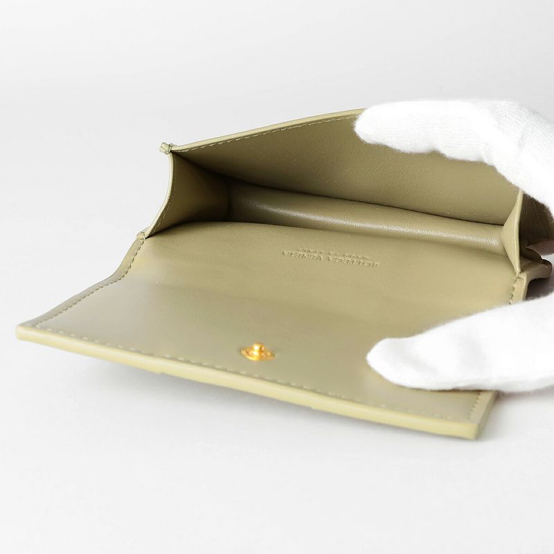 Bottega Veneta Card Case Business Card Case Travertine