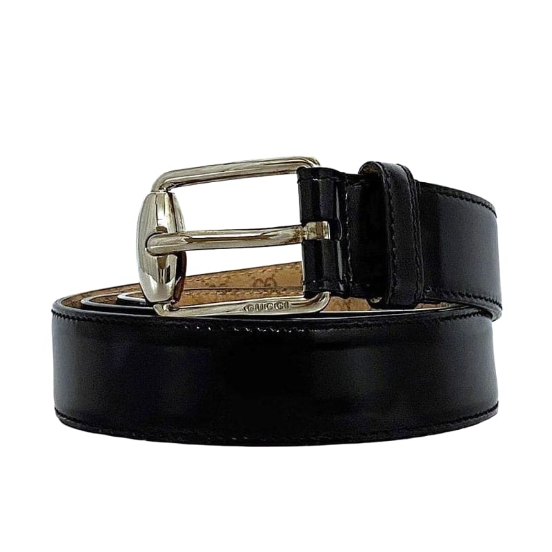Gucci Belt Black 201766 Ec20330 Excellent Condition 30mm (1.18in)