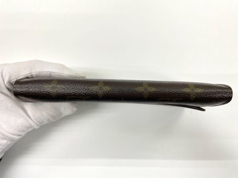 Louis Vuitton Monogram Pochette Portmonnaie Cles Di Long Wallet M61726 Brown