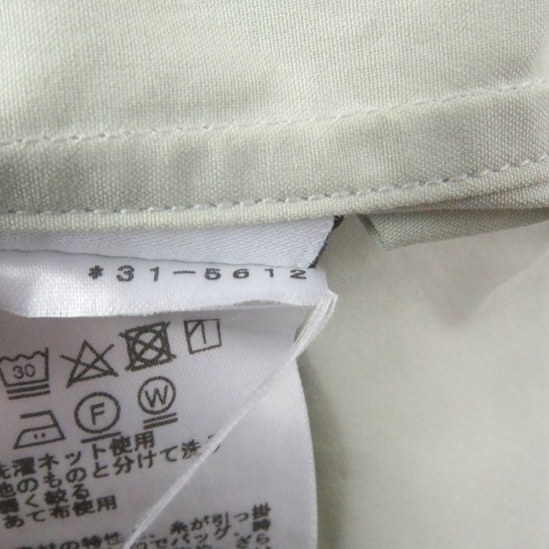 Hermes 23SS 100% Cotton Patch Pocket Crew Neck Sleeveless Cut & Sewn Pullover