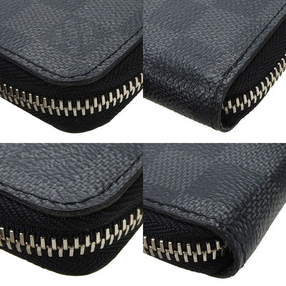 Louis Vuitton Long Wallet Zippy Wallet Vertical N63095 Damier Graphite Damier