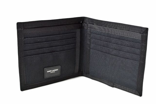 Saint Laurent Wallet YSL Saint Laurent Men's Foldable Wallet Military Army Green