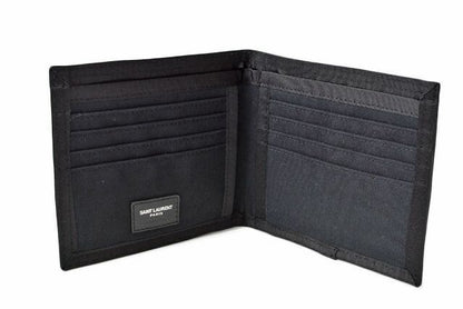 Saint Laurent Wallet YSL Saint Laurent Men's Foldable Wallet Military Army Green