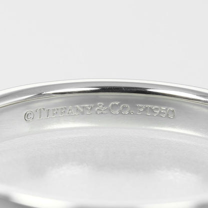 Tiffany & Co Band Ring 3mm (0.12in) Model Pt950platinum 17.5 Men's 5g Ring