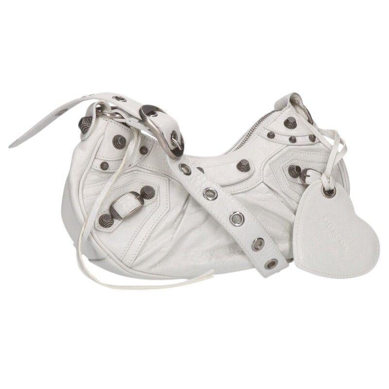 Balenciaga LE Cagole 671309 Le Cagoleleather Studded Shoulder Bag Women