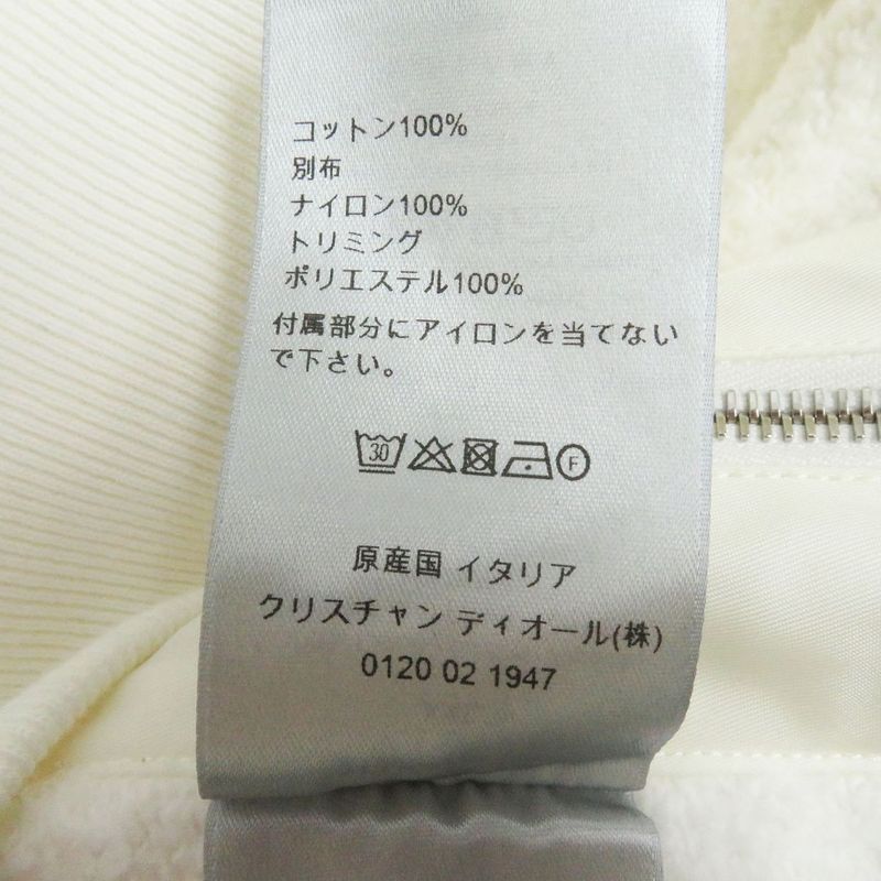 DIOR×sacai DIOR Homme Sacai 213j643a0687 Logo Patch Lined Sweatshirt/trainer