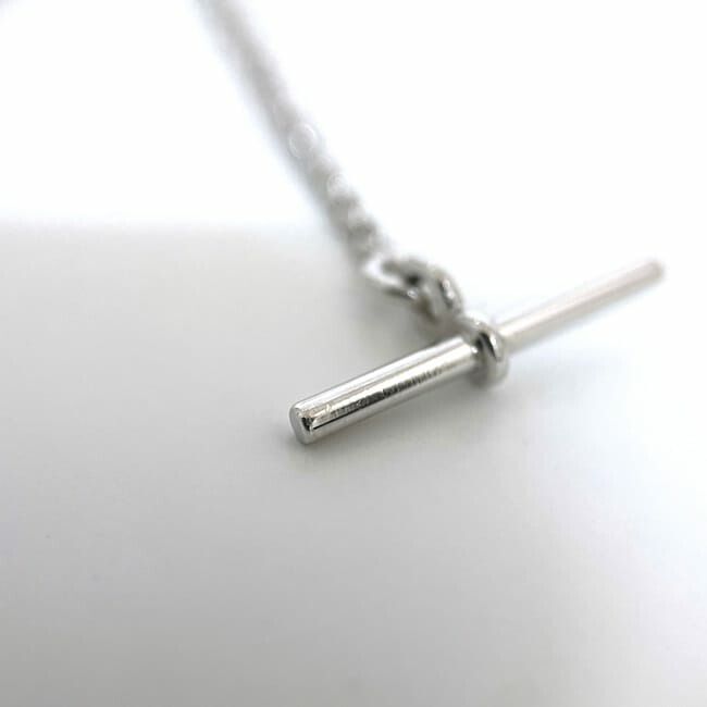 Hermes Bracelet Mini Chaine D'ancre Chain White Gold WG