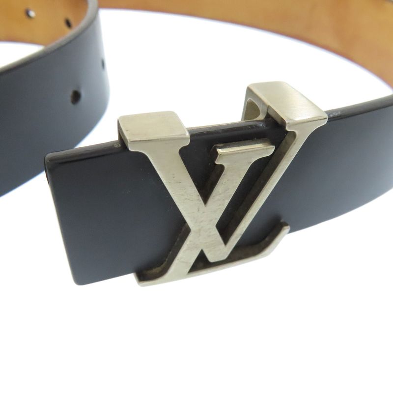 Louis Vuitton Lb0094 Santure Inizial Belt Leather Men's