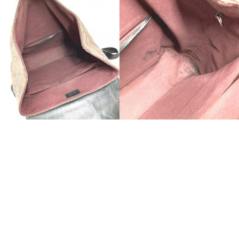 Louis Vuitton Backpack Sac Parc M40637 Monogram Canvas Brown