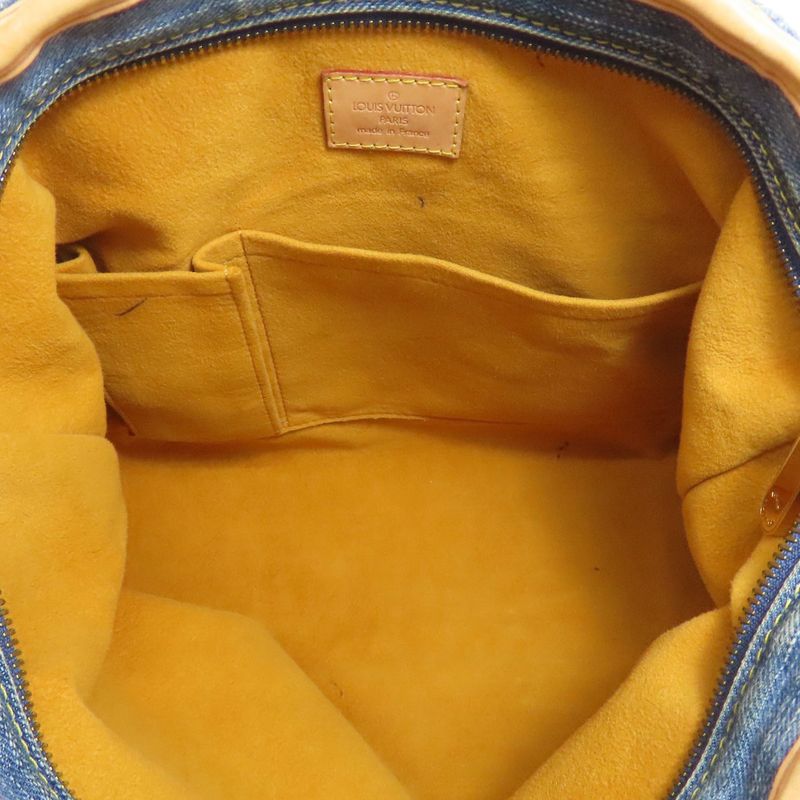 Louis Vuitton M95349 Neo-kavi MM Handbag Denim Women