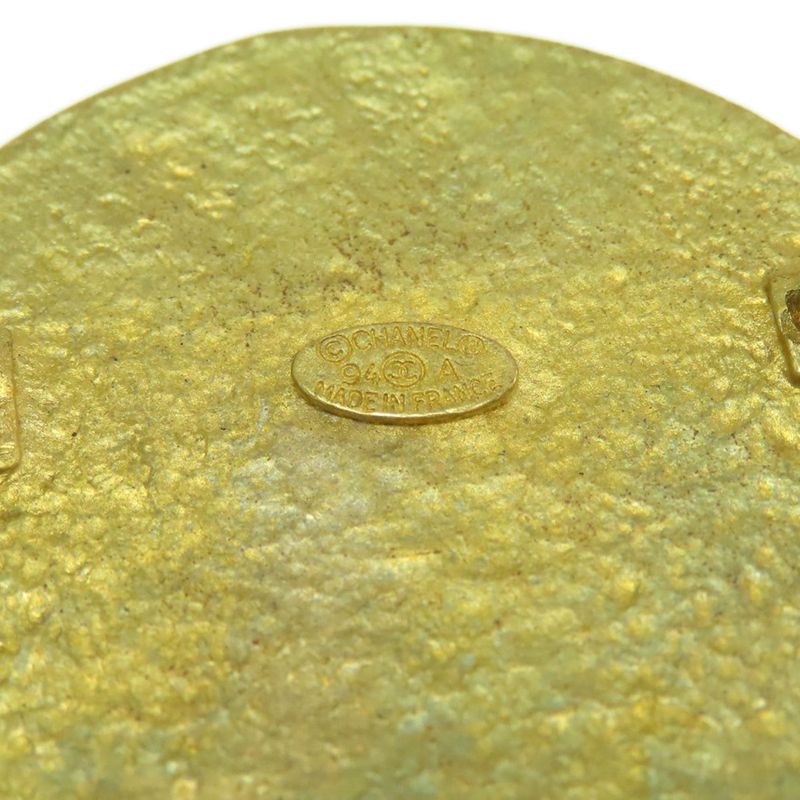 Chanel Coco Mark Brooch Metal Ladies